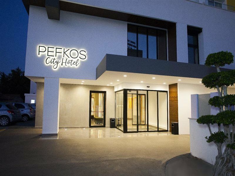 Pefkos City Hotel Лимасол Экстерьер фото